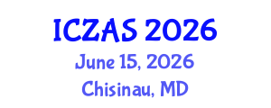 International Conference on Zoology and Animal Science (ICZAS) June 15, 2026 - Chisinau, Republic of Moldova International Conference on Zoology and Animal Science (ICZAS) June 15, 2026 - Chisinau, Republic of Moldova