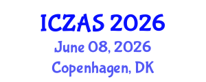 International Conference on Zoology and Animal Science (ICZAS) June 08, 2026 - Copenhagen, Denmark International Conference on Zoology and Animal Science (ICZAS) June 08, 2026 - Copenhagen, Denmark