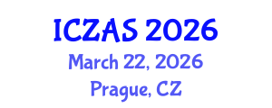 International Conference on Zoology and Animal Science (ICZAS) March 22, 2026 - Prague, Czechia