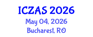 International Conference on Zoology and Animal Science (ICZAS) May 04, 2026 - Bucharest, Romania International Conference on Zoology and Animal Science (ICZAS) May 04, 2026 - Bucharest, Romania