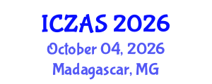 International Conference on Zoology and Animal Science (ICZAS) October 04, 2026 - Madagascar, Madagascar International Conference on Zoology and Animal Science (ICZAS) October 04, 2026 - Madagascar, Madagascar