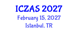 International Conference on Zoology and Animal Science (ICZAS) February 15, 2027 - Istanbul, Turkey International Conference on Zoology and Animal Science (ICZAS) February 15, 2027 - Istanbul, Turkey