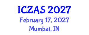 International Conference on Zoology and Animal Science (ICZAS) February 17, 2027 - Mumbai, India International Conference on Zoology and Animal Science (ICZAS) February 17, 2027 - Mumbai, India