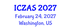 International Conference on Zoology and Animal Science (ICZAS) February 24, 2027 - Washington, United States International Conference on Zoology and Animal Science (ICZAS) February 24, 2027 - Washington, United States