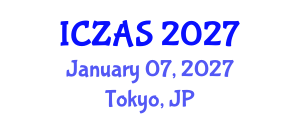 International Conference on Zoology and Animal Science (ICZAS) January 07, 2027 - Tokyo, Japan International Conference on Zoology and Animal Science (ICZAS) January 07, 2027 - Tokyo, Japan