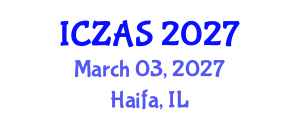 International Conference on Zoology and Animal Science (ICZAS) March 03, 2027 - Haifa, Israel International Conference on Zoology and Animal Science (ICZAS) March 03, 2027 - Haifa, Israel