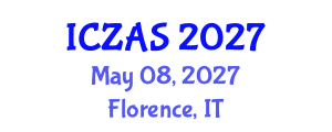 International Conference on Zoology and Animal Science (ICZAS) May 08, 2027 - Florence, Italy International Conference on Zoology and Animal Science (ICZAS) May 08, 2027 - Florence, Italy