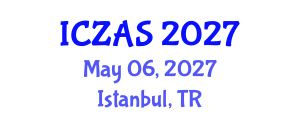 International Conference on Zoology and Animal Science (ICZAS) May 06, 2027 - Istanbul, Turkey International Conference on Zoology and Animal Science (ICZAS) May 06, 2027 - Istanbul, Turkey