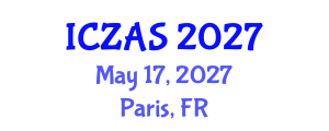 International Conference on Zoology and Animal Science (ICZAS) May 17, 2027 - Paris, France International Conference on Zoology and Animal Science (ICZAS) May 17, 2027 - Paris, France