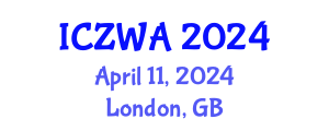 International Conference on Zoology and Wild Animals (ICZWA) April 11, 2024 - London, United Kingdom