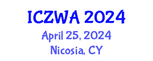International Conference on Zoology and Wild Animals (ICZWA) April 25, 2024 - Nicosia, Cyprus
