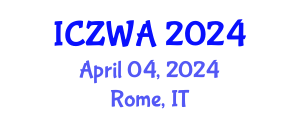 International Conference on Zoology and Wild Animals (ICZWA) April 04, 2024 - Rome, Italy