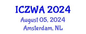 International Conference on Zoology and Wild Animals (ICZWA) August 05, 2024 - Amsterdam, Netherlands