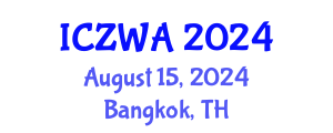 International Conference on Zoology and Wild Animals (ICZWA) August 15, 2024 - Bangkok, Thailand