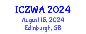 International Conference on Zoology and Wild Animals (ICZWA) August 15, 2024 - Edinburgh, United Kingdom