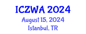 International Conference on Zoology and Wild Animals (ICZWA) August 15, 2024 - Istanbul, Turkey