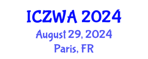 International Conference on Zoology and Wild Animals (ICZWA) August 29, 2024 - Paris, France