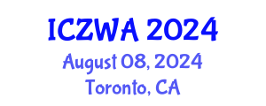International Conference on Zoology and Wild Animals (ICZWA) August 08, 2024 - Toronto, Canada