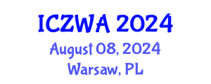 International Conference on Zoology and Wild Animals (ICZWA) August 08, 2024 - Warsaw, Poland