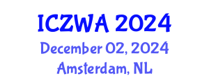 International Conference on Zoology and Wild Animals (ICZWA) December 02, 2024 - Amsterdam, Netherlands