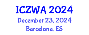 International Conference on Zoology and Wild Animals (ICZWA) December 23, 2024 - Barcelona, Spain