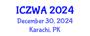 International Conference on Zoology and Wild Animals (ICZWA) December 30, 2024 - Karachi, Pakistan