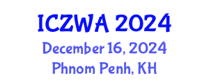 International Conference on Zoology and Wild Animals (ICZWA) December 16, 2024 - Phnom Penh, Cambodia