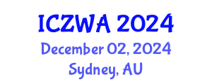 International Conference on Zoology and Wild Animals (ICZWA) December 02, 2024 - Sydney, Australia