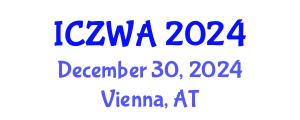 International Conference on Zoology and Wild Animals (ICZWA) December 30, 2024 - Vienna, Austria