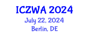 International Conference on Zoology and Wild Animals (ICZWA) July 22, 2024 - Berlin, Germany