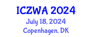 International Conference on Zoology and Wild Animals (ICZWA) July 18, 2024 - Copenhagen, Denmark