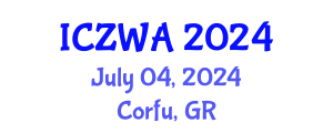 International Conference on Zoology and Wild Animals (ICZWA) July 04, 2024 - Corfu, Greece