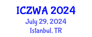 International Conference on Zoology and Wild Animals (ICZWA) July 29, 2024 - Istanbul, Turkey