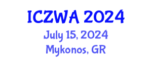 International Conference on Zoology and Wild Animals (ICZWA) July 15, 2024 - Mykonos, Greece