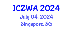 International Conference on Zoology and Wild Animals (ICZWA) July 04, 2024 - Singapore, Singapore