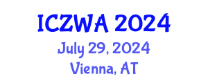 International Conference on Zoology and Wild Animals (ICZWA) July 29, 2024 - Vienna, Austria