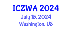 International Conference on Zoology and Wild Animals (ICZWA) July 15, 2024 - Washington, United States