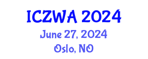 International Conference on Zoology and Wild Animals (ICZWA) June 27, 2024 - Oslo, Norway