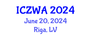 International Conference on Zoology and Wild Animals (ICZWA) June 20, 2024 - Riga, Latvia