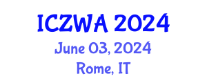 International Conference on Zoology and Wild Animals (ICZWA) June 03, 2024 - Rome, Italy