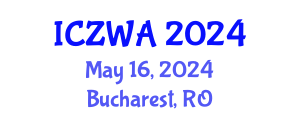 International Conference on Zoology and Wild Animals (ICZWA) May 16, 2024 - Bucharest, Romania