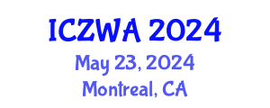 International Conference on Zoology and Wild Animals (ICZWA) May 23, 2024 - Montreal, Canada