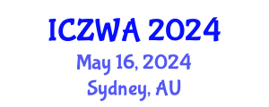 International Conference on Zoology and Wild Animals (ICZWA) May 16, 2024 - Sydney, Australia