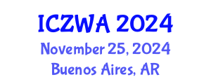 International Conference on Zoology and Wild Animals (ICZWA) November 25, 2024 - Buenos Aires, Argentina
