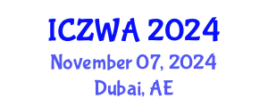 International Conference on Zoology and Wild Animals (ICZWA) November 07, 2024 - Dubai, United Arab Emirates