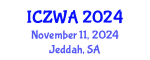 International Conference on Zoology and Wild Animals (ICZWA) November 11, 2024 - Jeddah, Saudi Arabia