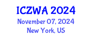 International Conference on Zoology and Wild Animals (ICZWA) November 07, 2024 - New York, United States