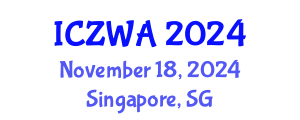 International Conference on Zoology and Wild Animals (ICZWA) November 18, 2024 - Singapore, Singapore