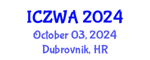 International Conference on Zoology and Wild Animals (ICZWA) October 03, 2024 - Dubrovnik, Croatia