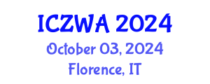 International Conference on Zoology and Wild Animals (ICZWA) October 03, 2024 - Florence, Italy